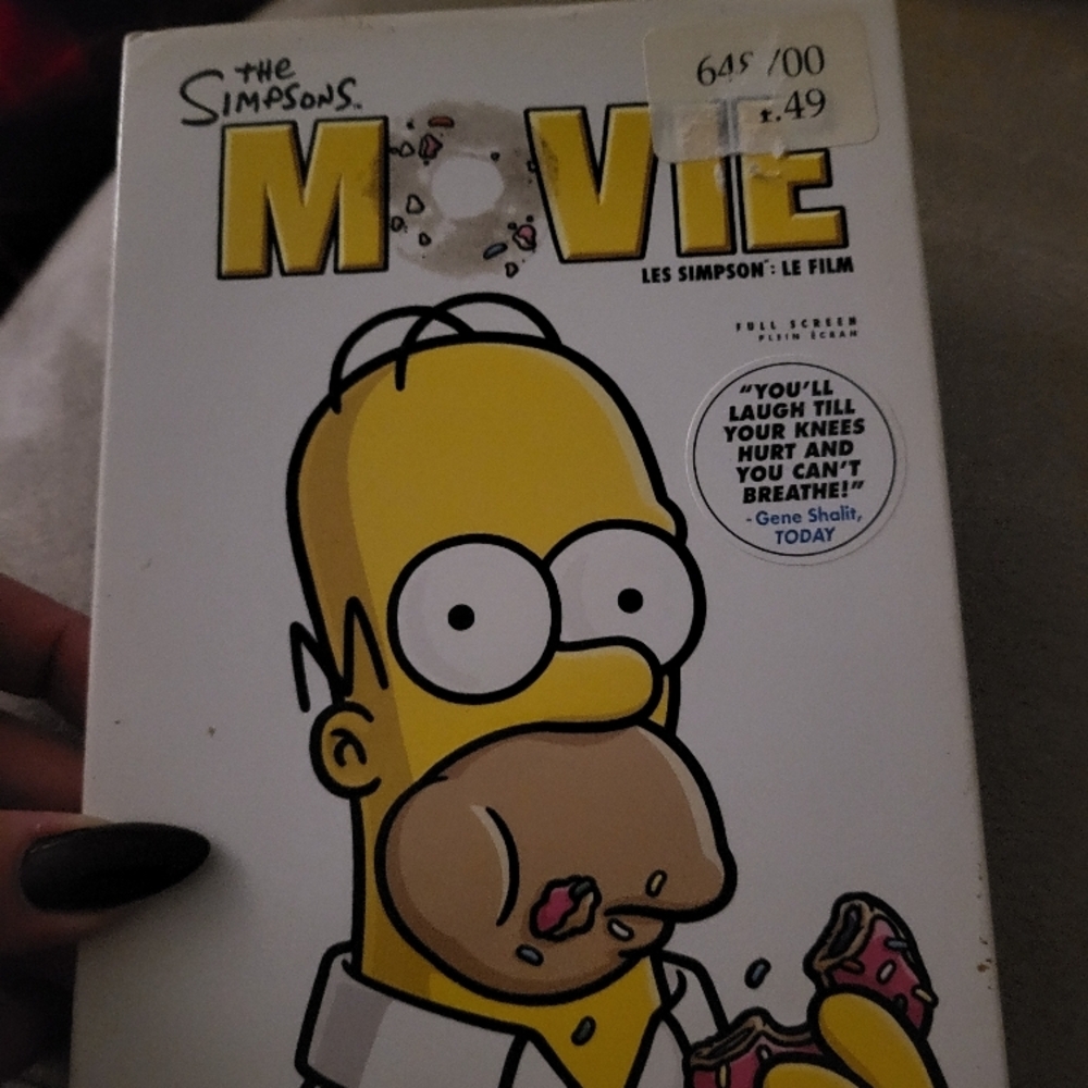The Simpsons Movie DVD